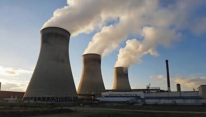 Panoramic view of Nuclear power