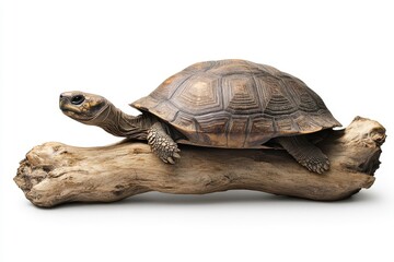 Fototapeta premium Tortoise isolated on white background