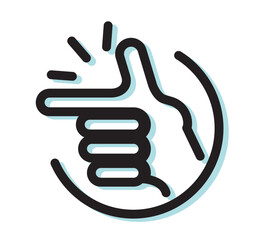 Quick Access - Finger Snap Stock Icon