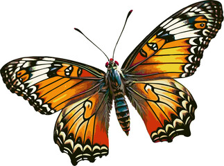 beautiful colorful image of butterfly
