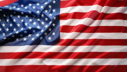 Obraz premium american flag background