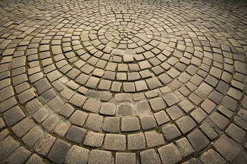 Brick pavement texture pattern 