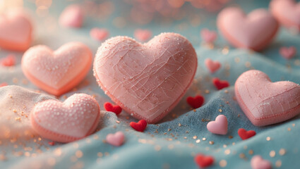 Obraz premium Celebrate Valentine's Day with romantic ideas, love quotes, and heartwarming visuals. Perfect for cards, gifts, and creative Valentine's projects.