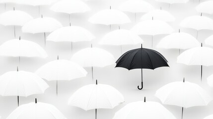 Obraz premium umbrella and rain