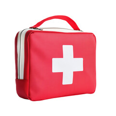 First aid kit isolated
