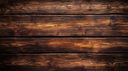 Naklejka premium Textured wooden planks arranged in a warm, rustic pattern suitable for various design projects