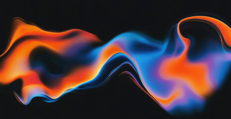 4K Beautiful color gradient background with noise. Abstract pastel holographic blurred grainy gradient banner background texture Colorful digital grain soft noise effect Nostalgia, vintage, retro