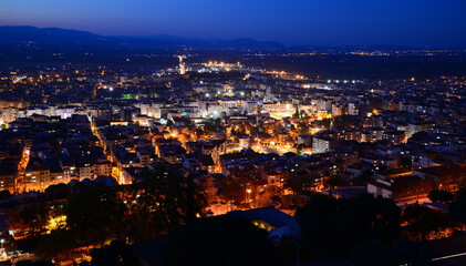 Fototapeta premium A panorama view from Manisa, Turkey
