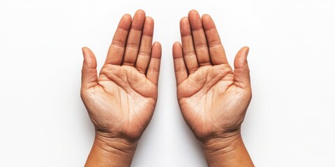 Hands joined in prayer