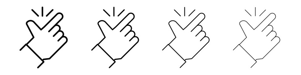 Obraz premium Easy icon linear logo isolated