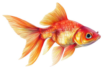 Fototapeta premium PNG Fish fish illustration goldfish.