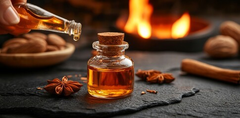 Urban trekking: like tasting a misty, cinnamon-flavored drink; contained in a dark bottle, embodying mystique