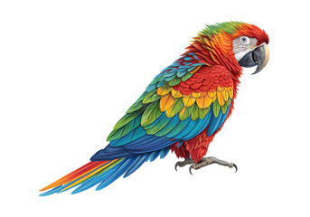 Fototapeta premium Tropical Animal Scarlet Macaw