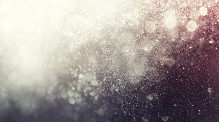 Obraz premium Abstract Sparkling Background with Shimmering Blurry Bokeh Effects