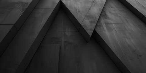 A minimalistic design with a deep charcoal gray background, Bold typography and simple shapes, Modern minimalist style