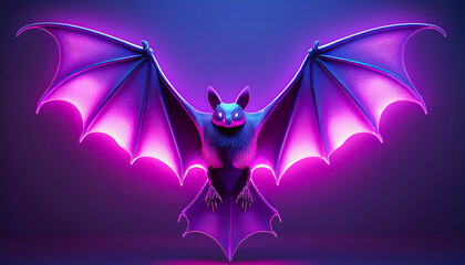 halloween background with bat
