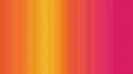Fototapeta premium Vibrant Gradient Background with Stripes in Orange and Pink Hues