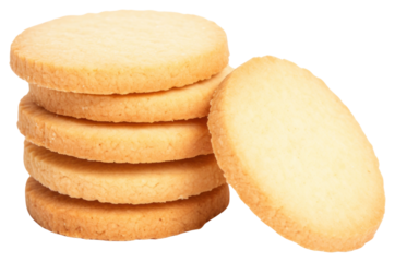 PNG Round shortbread biscuits cookie food