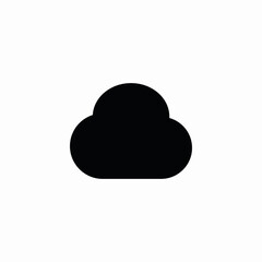 cloud computing icon sign vector