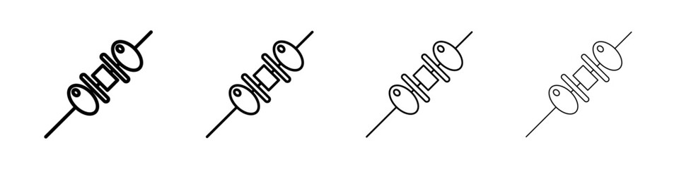 tapas icon Flat illustration sign