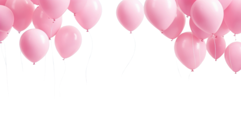 PNG Balloons border background backgrounds pink tranquility.