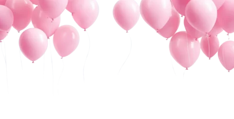 Poster PNG Balloons border background backgrounds pink tranquility.