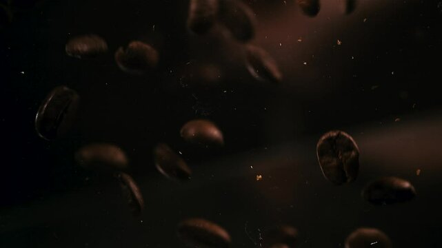 Coffee Beans Drop