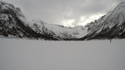 Imagen tomada en la Laguna Esmeralda, ushuaia, Argentina