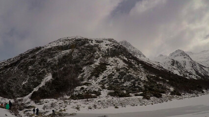 Imagen tomada en la Laguna Esmeralda, ushuaia, Argentina