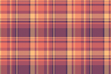 Texture textile seamless of check fabric plaid with a pattern tartan vector background.