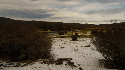 Imagen capturada en la Patagonia Argentina cerca de Ushuaia, al otro lado del Canal Beagle. Los...