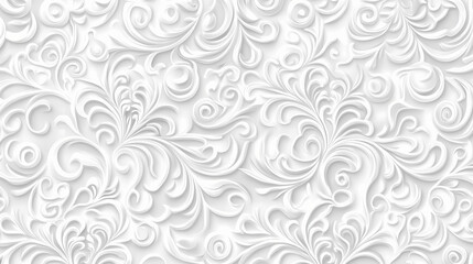 White seamless geometric pattern background. Geometric Patterns. Illustration