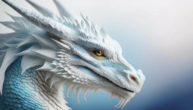 close up of gragon face