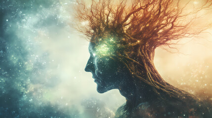 ethereal treelike branches figure