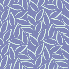 Obraz premium botanical floral vector seamless pattern with roses herbs and leaves big set background with flowers