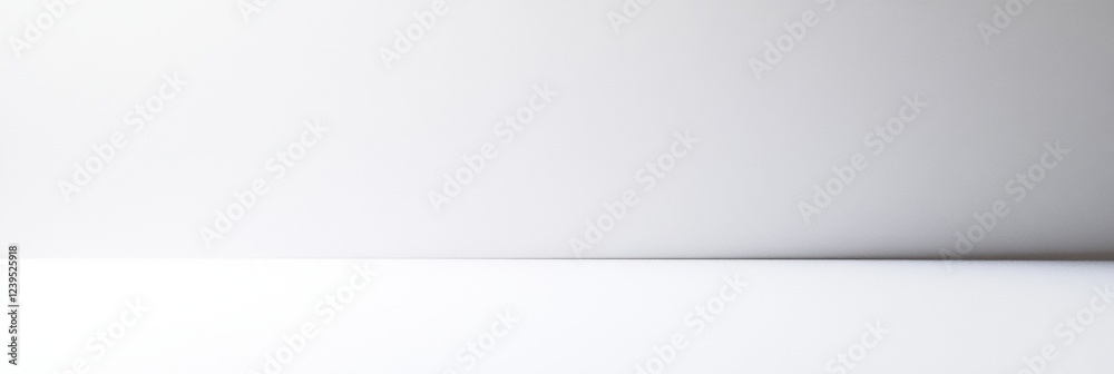 Poster Minimalist background featuring a smooth surface and subtle gradient in a bright and serene atmosphere. Generative AI