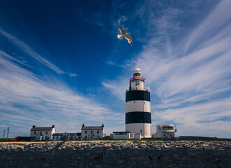 Cape Hook Lighthouse is a lighthouse located on Cape Hook, near the town of Waterford, County Wexford, Ireland