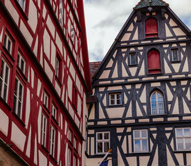 half-timbered houses