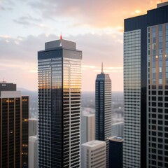 Fototapeta premium Modern Buildings 