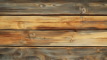 Naklejka premium Seamless Horizontal Oak Wood Panel Texture with Smooth Surfaces, Rich Amber Tones, and Subtle Grain Patterns for a Natural and Elegant Look