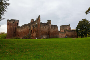 Ruins of Medieval Bothwell Castle  in South Lanarkshire, Scotland.