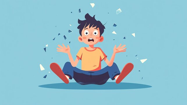 Image of a Boy with Attention Deficit Hyperactivity Disorder (ADHD) Sitting in a Classroom Looking Focused and Engaged