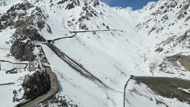 Salang pass one of dangerous Highway of Afghanistan