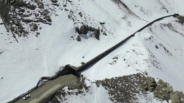 Salang pass one of dangerous Highway of Afghanistan