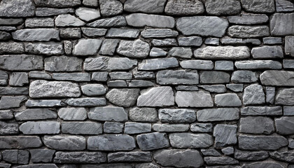 old grey stone wall background texture