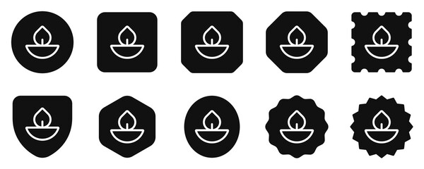 Editable oil lamp vector icon. Wellness, spa, relaxation. Part of a big icon set family. Perfect for web and app interfaces, presentations, infographics, etc