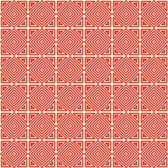 Seamless pattern. Rhombuses, triangles ornament. Geometrical backdrop. Abstract background. Ethnic motif. Geometric figures wallpaper. Digital paper. Ethnical textile print. Web design. Vector artwork