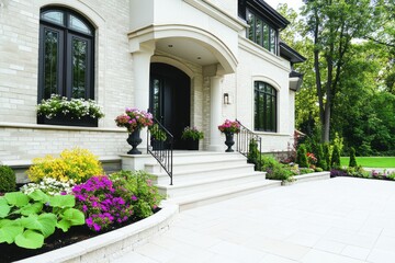 Classic brick texture for architectural facade, construction, and exterior wall cladding.