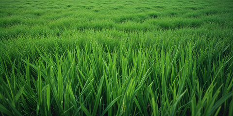 Obraz premium Lush Green Grass Background for Commercial Ads, Outdoor Nature Stock – Sunny Day, Summer Landscape, High-Resolution Vibrant Lawn for Advertising, Eco-Friendly Business & Marketing Designs