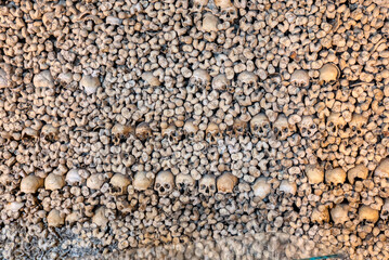 Chapel of the Bones in Evora, Portugal